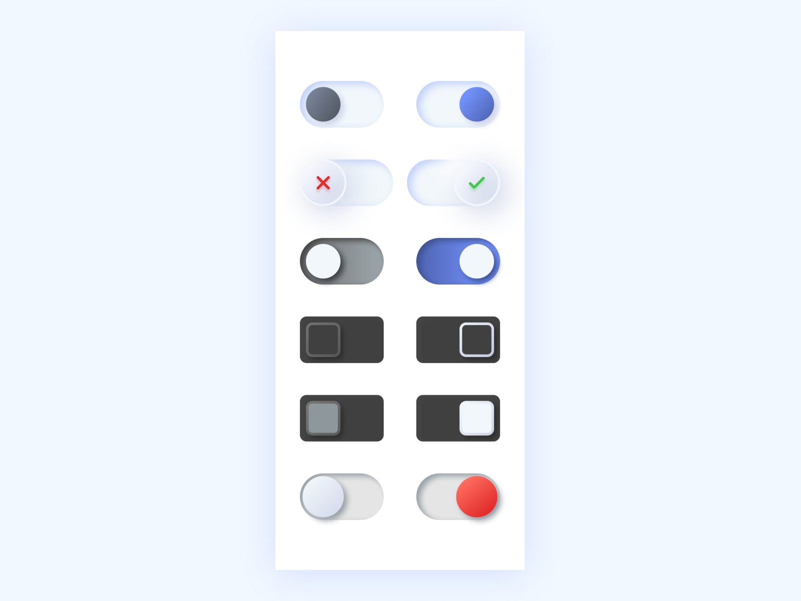 Toggles by Taylor Cornelius on Dribbble