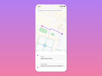 Daily UI Challenge #020 - Location Tracker