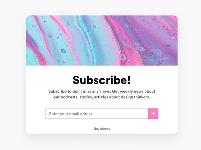 Daily_UI_Challenge#026 - Subscribe