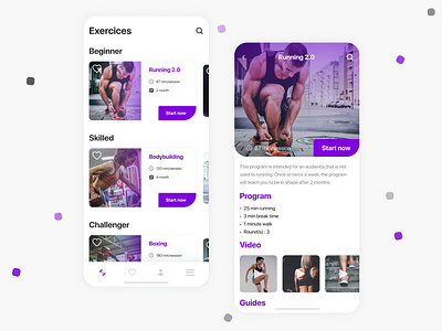 Daily UI Challenge #041 - Workout Tracker