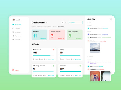 Daily UI Challenge #047 - Activity Feed