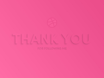 Daily UI Challenge #077 - Thank You daily ui daily ui challenge dribbble follow thank you ui ui design