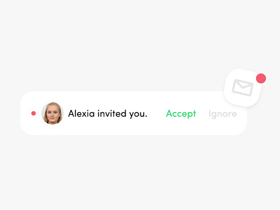 Daily UI Challenge #078 - Pending Invitation