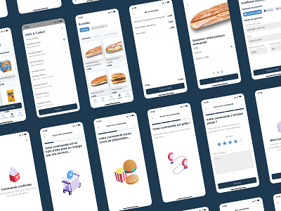 Stade de France App Concept - Refreshment Bar app bar cart clean design clean ui delivery drink food ios iphone minimal mobile refreshment bar snack stade ui ui design ux ux design