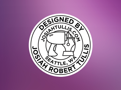 Personal Badge badge bw circle circularlogo drill illustration logo logo design vector