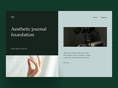 PH journal branding web