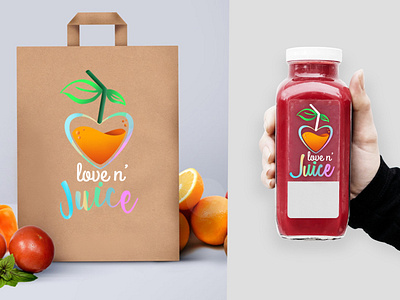 Logotype for "Love n' Juice"