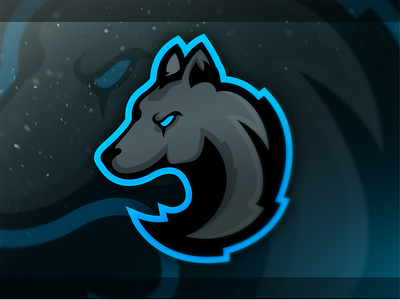 Wolf Mascot Logo branding design esport esport logo graphics graphicsdesign illustration logo mascot logo vector wolf wolf esport logo wolf logo