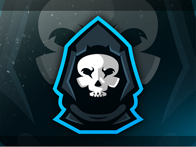 Intense - Reaper Mascot Logo design esport esport logo grim reaper illustration logo mascot logo reaper reaper esport reaper esports logo reaper logo skull skull logo skulls vector