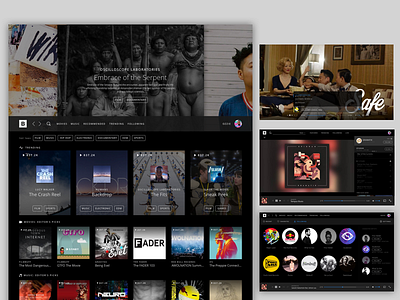 BitTorrent Next audio content design media player ui ux video