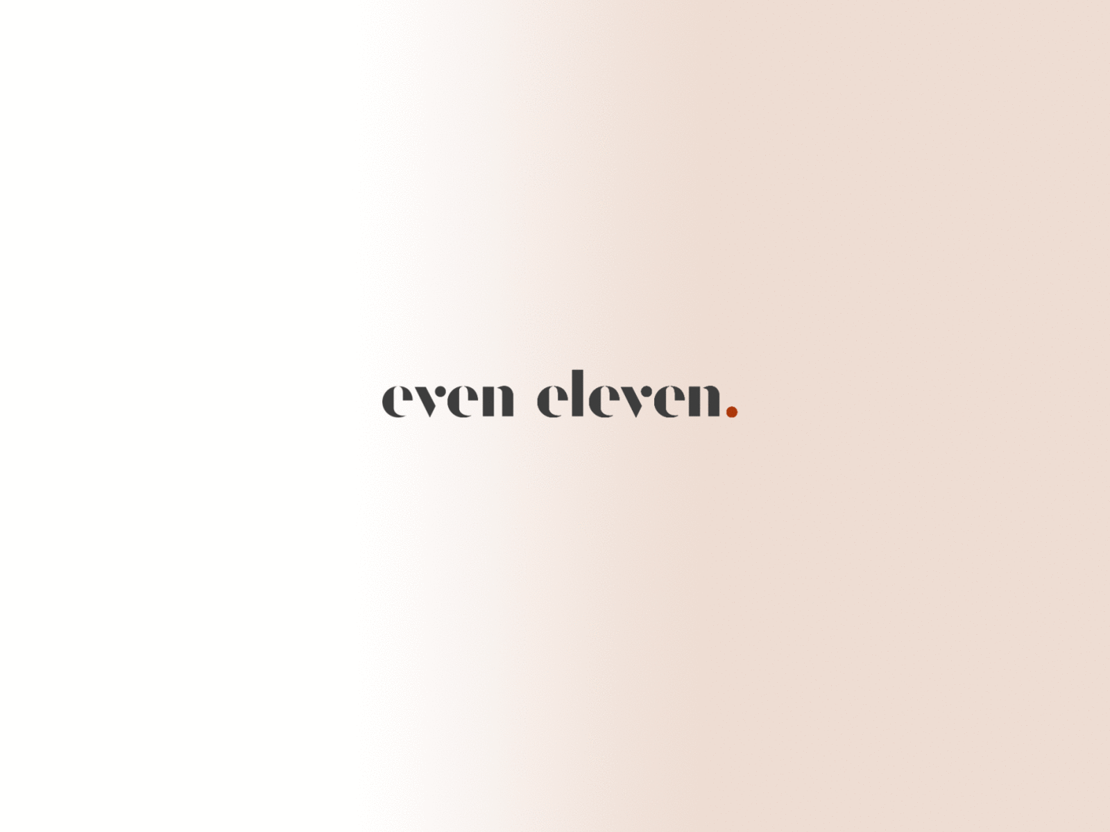 eveneleven branding design logo