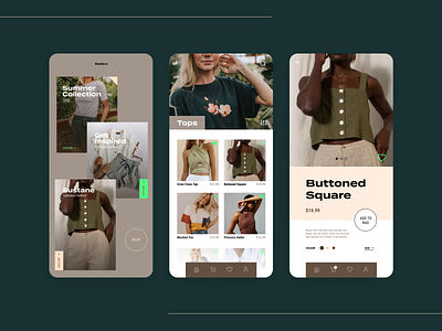 Fashion E-commerce App Concept