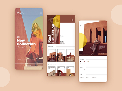 Fashion E-commerce App Concept