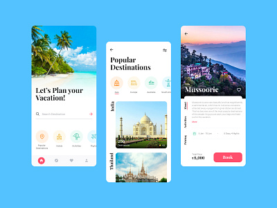 Travel Booking Mobile App