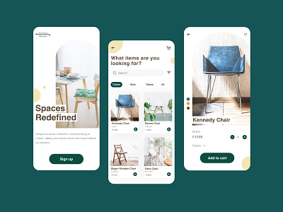 Furniture E-commerce App