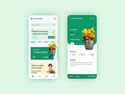 Plant shopping app