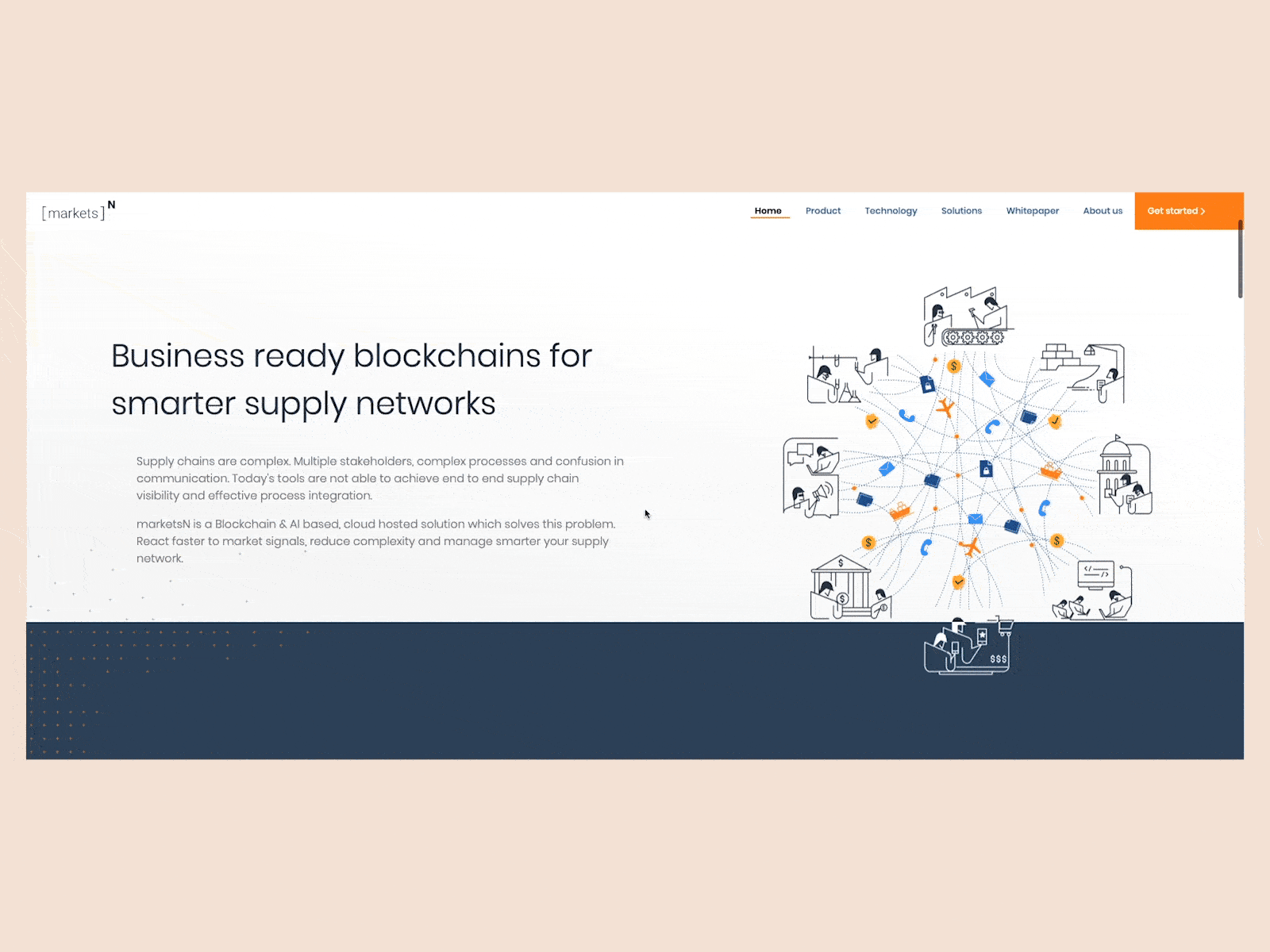 MarketsN - Website Illustration