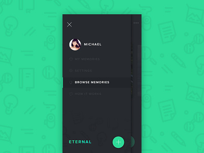 Menu Eternal ios ios menu iphone app