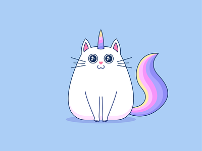 Unicorn kitten