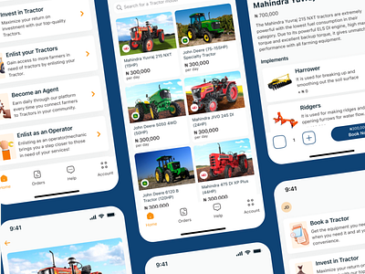 Tractrac Agric App Design