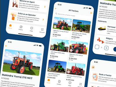 Tractrac Agric App Design
