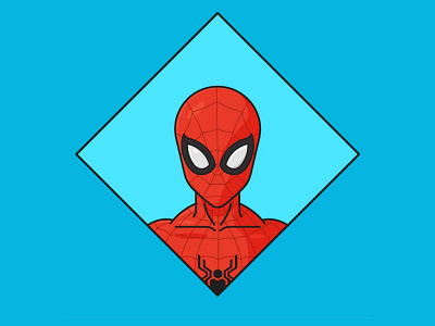 Spiderman Illustration art design illustration vector
