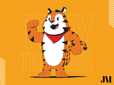 Tony The Tiger design digital illustration drawing illustration ilustracion ilustracion digital tonythetiger