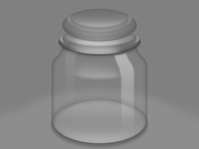 Glass Jar Empty glass icon jar photoshop
