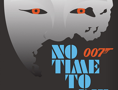 NOH MASK-No Time to Die 007 adobe illustrator illustration james bond no time to die ui vector