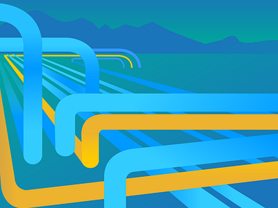 Data Pipeline adobe illustrator illustration infographic vector web