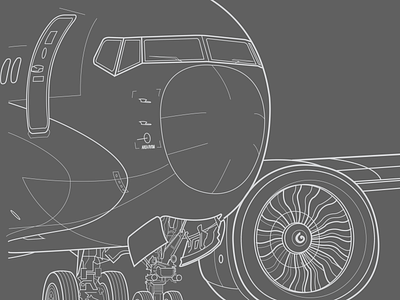 737 NX 737 airplanes boeing cad design illustration vector