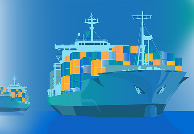 Ship IoT! adobe illustrator illustration iot vector web