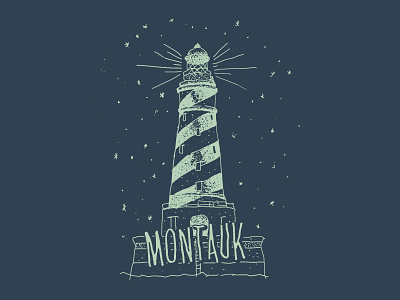 Lighthouse hand drawn illustration lighthouse sketch typography