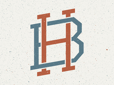 Homme lettering logo monogram texture type