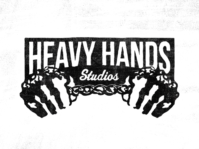 Heavy Hands Studios by Charlie Mertens on Dribbble