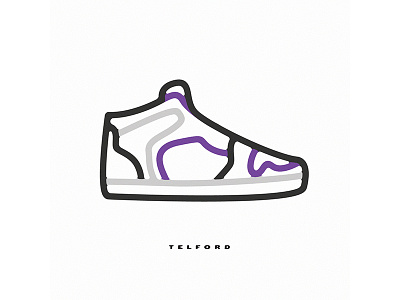 Lakai Telford illustration shoe skateboarding