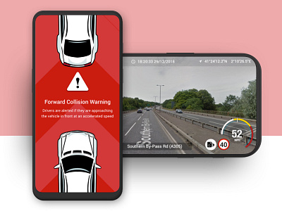 Dashcam app with built-in AI | Startup Sprint android app design design thinking interface design ios product design startup sprint ui ui ux ui design ux ux design