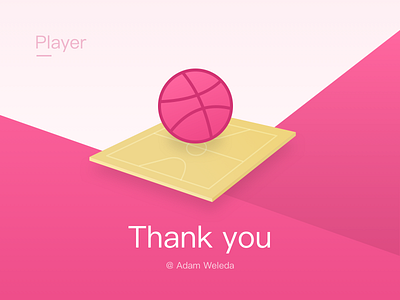 Thank your invitation hello dribbble invitaion