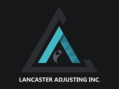 Logo Concept Design V1 in Dark Background for LAI