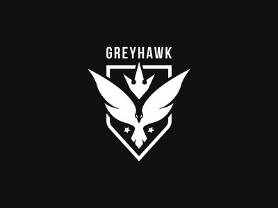 Greyhawk brand illustration logo vector