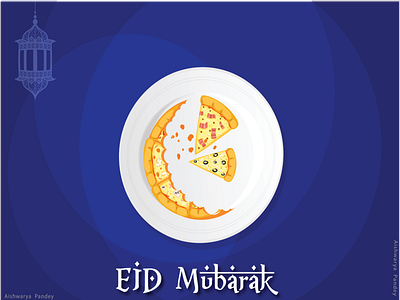 Happy Eid adobe illustrator designs illustration typography vector
