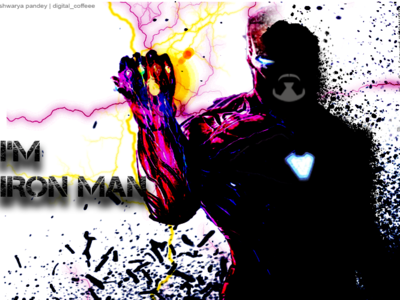 Iron Man brushes designs heavy illustrator photoshop intense photoshop