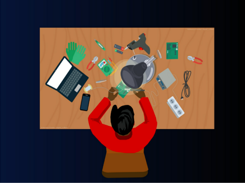 Work mode setup graphic designing graphics vector art adobe illustrator