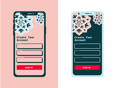 Daily UI 1 - Sign Up create account daily ui 001 dailyui sign up