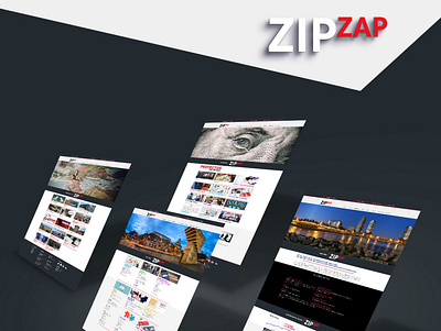 ZipZap Agency Webdesign UX/UI webdesign