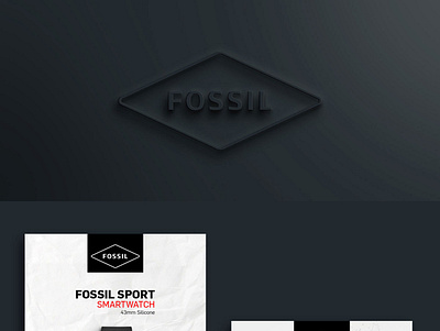 Fossil UX/UI Mailing CTA html5 mailing