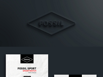 Fossil UX/UI Mailing CTA