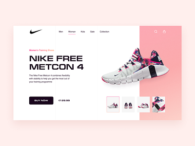 Nike Product Card Concept