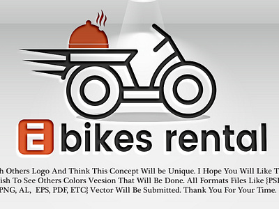 e bike food delivery [logo]