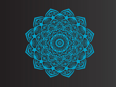 Vector Illustration of Luxury Mandala Design